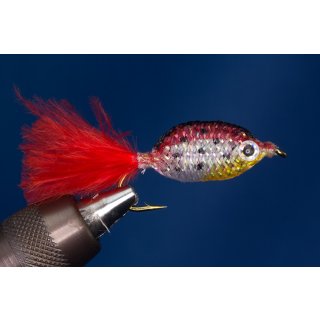 Little red, yellow and white Fish Streamer