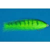 Chartreuse Tiger Streamer for pike and predators