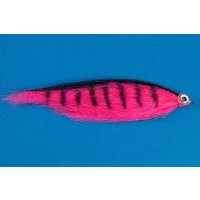 Hot Pink Tiger Streamer für Hecht und Raubfische