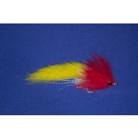 Predator Zonker / Streamer yellow/red (Pike, Muskie, Bass)