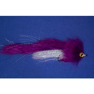 Predator Zonker / Streamer purple (Pike, Muskie, Bass)