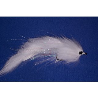 Predator Zonker / Streamer white (Pike, Muskie, Bass) #1/0