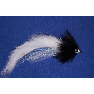 Raubfischzonker weiß/schwarz 1/0