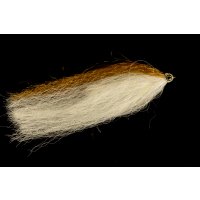 white, beige fish  with UV-effect - Streamer for pike and...