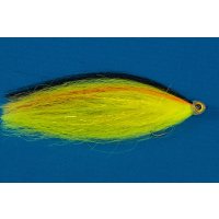 Black, yellow fish - Streamer for pike and predators