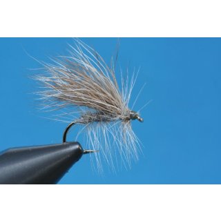 Rentier Sedge / Caddis Trockenfliege ohne Widerhaken 14