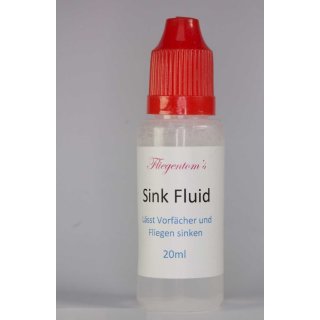 Fliegentoms Sink Fluid - Liquid to reduce the buoyancy of flies and tippets