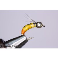 Fliegenset klassische Nymphen 14 mit Widerhaken