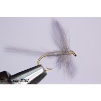 Assortment with 12 dry flies favorites 14 barbless