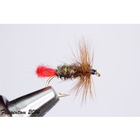 Fliegentoms Trockenfliegenset Favoriten 16 Mit Widerhaken