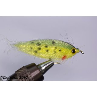 Fischchen gelbgrün - glänzend