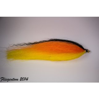 Riesenstreamer Nr. 1 - orange / gelb 18-20cm - #4/0 10g