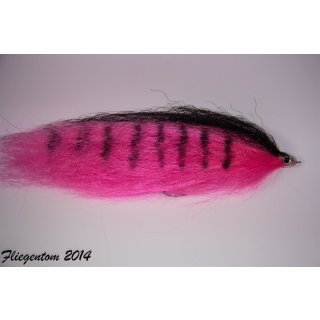 Riesenstreamer Nr. 5 - Hot Pink Tiger 18-20cm - #4/0 10g
