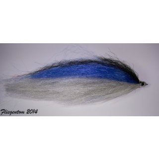 Riesenstreamer Nr. 6 - Weißfisch blau 18-20cm - #4/0 10g