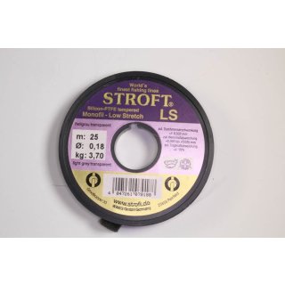 Stroft LS Tippetmaterial 25m 0,12mm/1,8kg