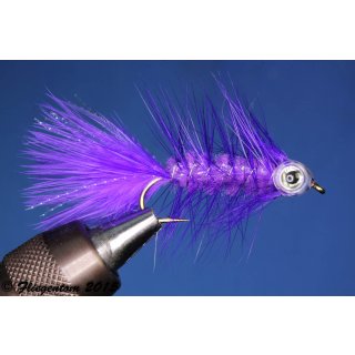 Fishmask Wooley Bugger violett