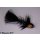 Wooley Bugger Koppe - schwarz Krystal #4 - ca. 6,5cm