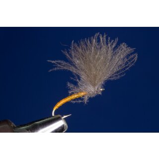 CDC Shuttle Emerger orange Quill mit Widerhaken 12