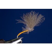 CDC Shuttle Emerger orange Quill mit Widerhaken 12