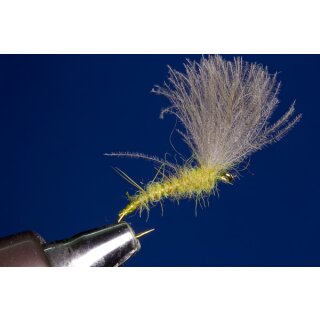 CDC Shuttle Emerger gelboliv mit Widerhaken 16