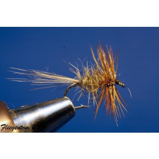 Gold Ribbed Hares Ear ohne Widerhaken 10