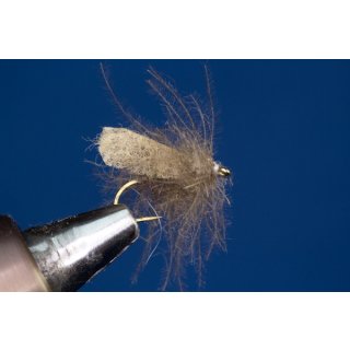 dunkle CDC-Sedge mit Faltflügel mit Widerhaken 10