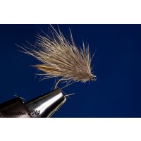 Brown deer hair sedge with detached body barbless 12