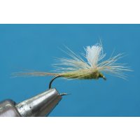 olive Parachute 14 barbless