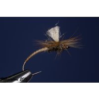 Brown Moose Hammer fly with UV thorax (Klinkhamar) 14...