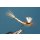 Cremefarbene  Maifliege mit Extended Body mit Widerhaken 8