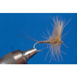brown CDC-Drake Mayfly barbed 8