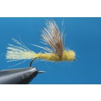 Sparkle Dun yellow olive barbed 12