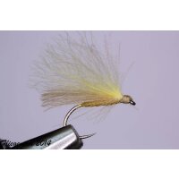 Body Quill Fratnik Fly beige / light yellow barbless 14
