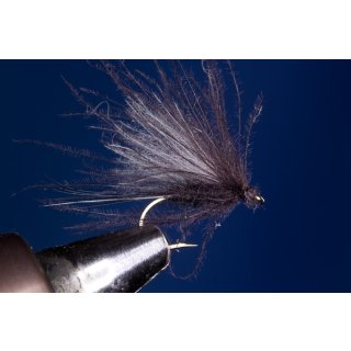 black CDC-Midge/Gnat barbless 16