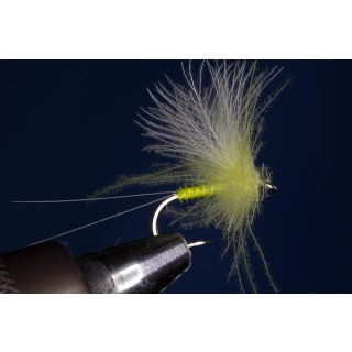 Blue winged olive CDC  (BWO) barbless 12