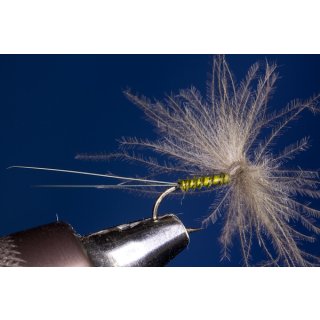 Olive CDC-Spent, Spinner  barbless 18