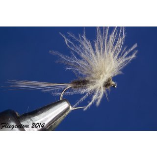 MP-Style Splitwing-Dun (wie MP18) CDC ohne Widerhaken 16