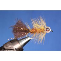 Fishmask Wooley Bugger brown 4 barbed