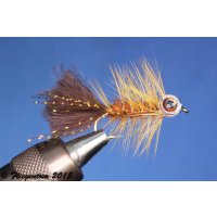Fishmask Wooley Bugger brown 8 barbed