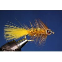 Fishmask Wooley Bugger Krystal bernsteinfarbig 4 mit...