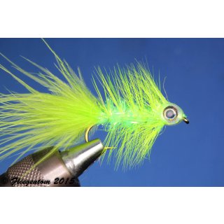 Fishmask Wooley Bugger Krystal chartreuse 8 barbed