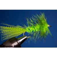 Wooley Bugger chartreuse 2 barbed