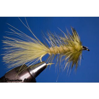Wooley Bugger light olive 8 barbless