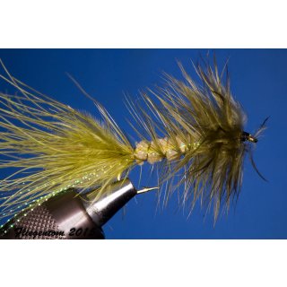Wooley Bugger olive 10 barbless
