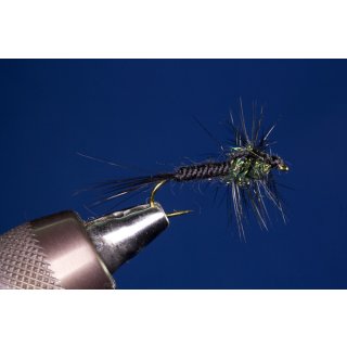 UV-Montana Nymph Peacock 12 barbed