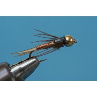 Copper John Nymph 10 Tungsten Barbed Hook