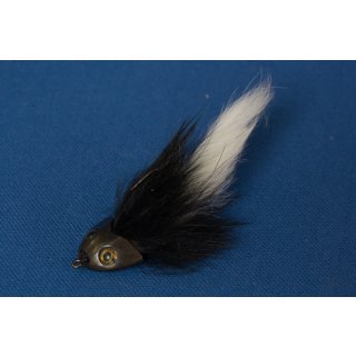 Sculpin Streamer black and white #4 / 6-7cm