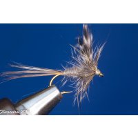 Assortment of 12 Dry Flies - No-Hackle Duns 12 with barb