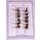 Assortment of 12 Dry Flies - No-Hackle Duns 12 with barb