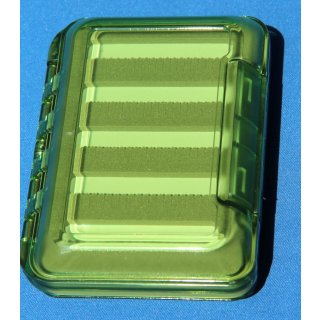 Fliegentom Kleine transparente Fliegendose Fliegenbox mit Mikroschlitzen 